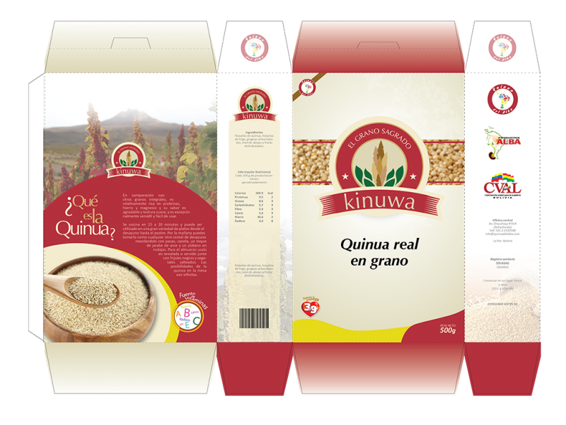 Packaging Quinoa Real